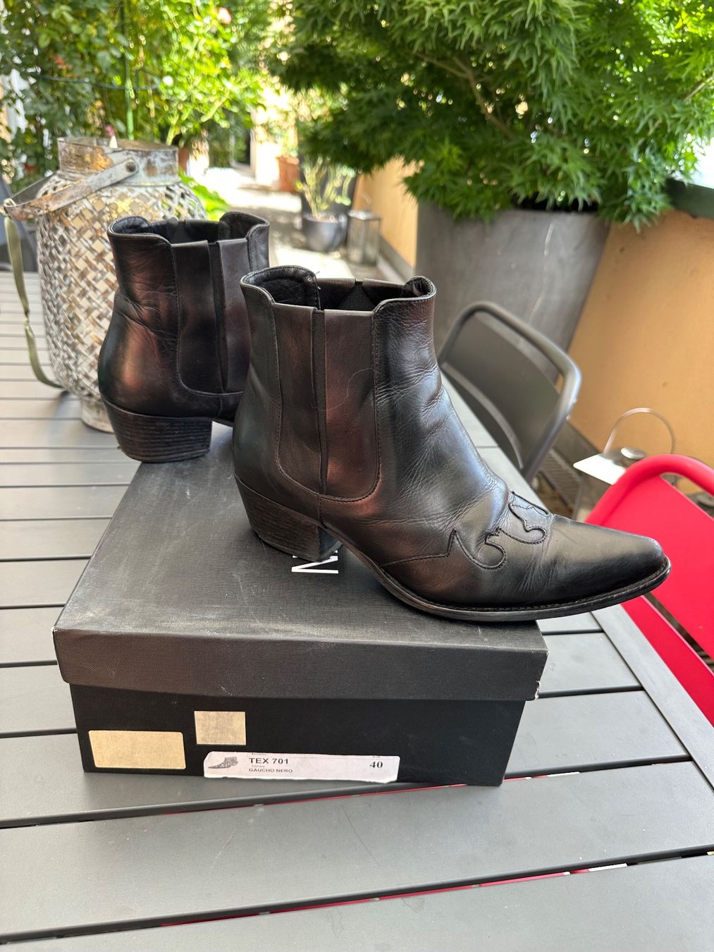 Navyboot Damenschuhe: Bottine de cowboy  de la marque NavyBoot – Gebraucht aus Pfaeffikon ZH von BACozAfer 4