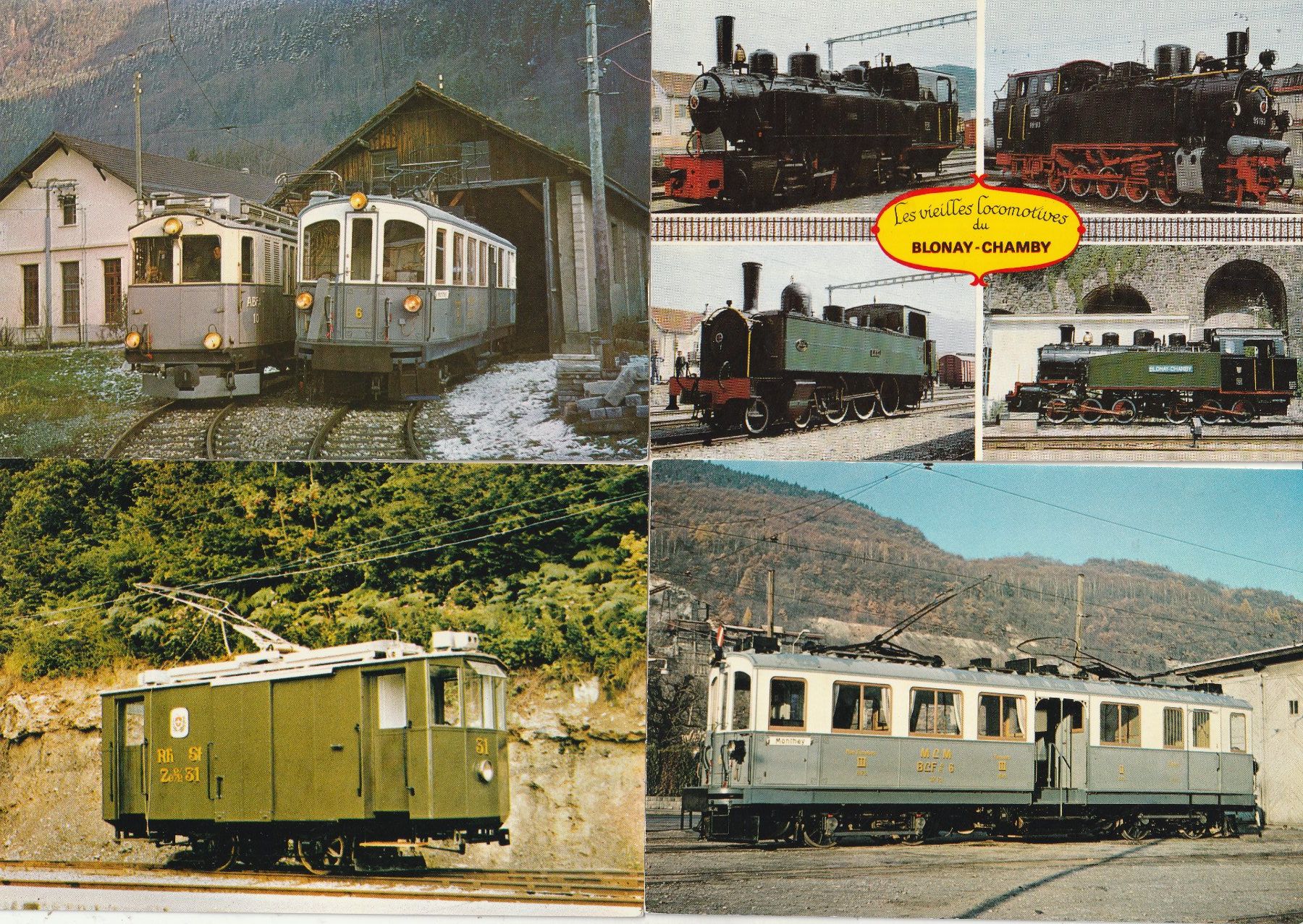 Ansichtskarten: 42 Ak Bahnen – Gebraucht aus Rorschacherberg von fratovi2 6