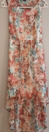 Sommerliches Blumenkleid Gr. S leicht und luftig