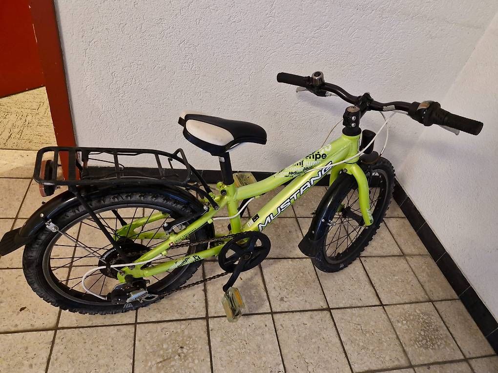 Biciclette: Kindervelo 18 Zoll Mustang – Usato da Aesch BL venduto da Rastaman83 1