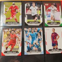 6 Figurine PANINI Score soccer 2021/2022 Silva Salah Jimenez