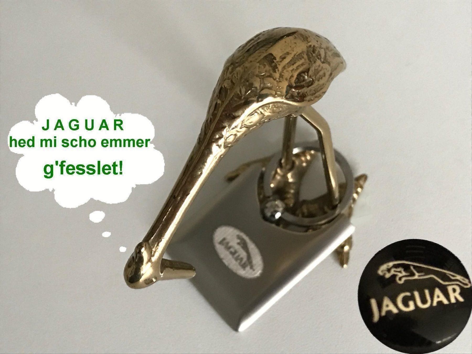 Schlüsselanhänger & - bänder: Jaguar Schlüsselanhänger silver-quader – Neu und originalverpackt aus Giswil von Healey71 2