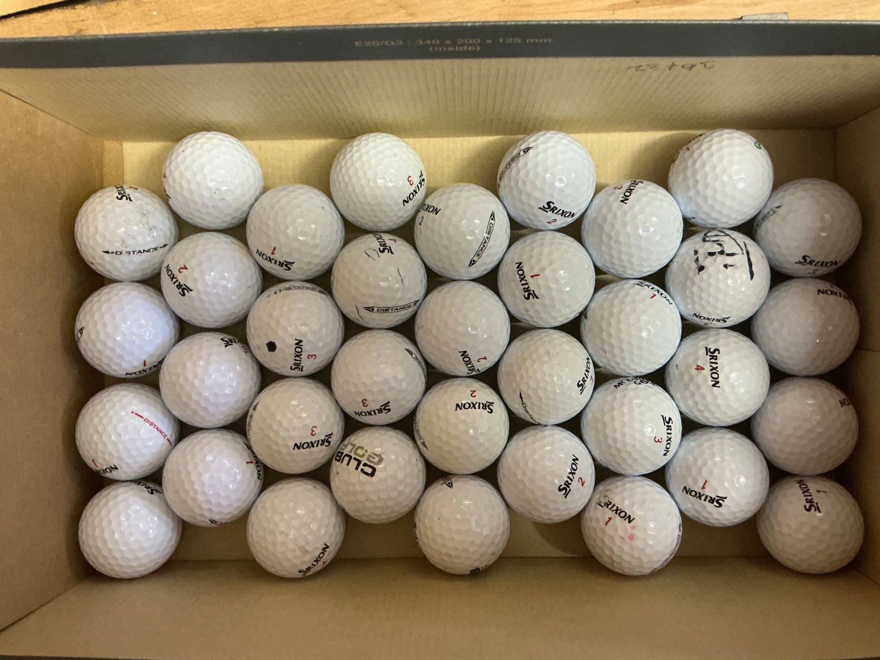 Srixon Bälle: Srixon Distance 108 Golfbälle gebraucht – Gebraucht aus Allschwil von Gorgeli 2