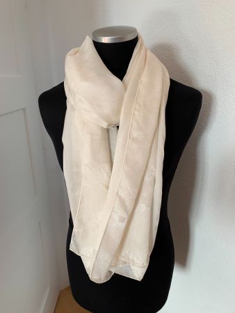 Schal / Foulard von Colora, 100% Seide, 70cm x 156cm, NEU