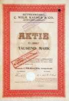Hüttenwerke C. Wilh. Kayser & Co., Berlin - 1919