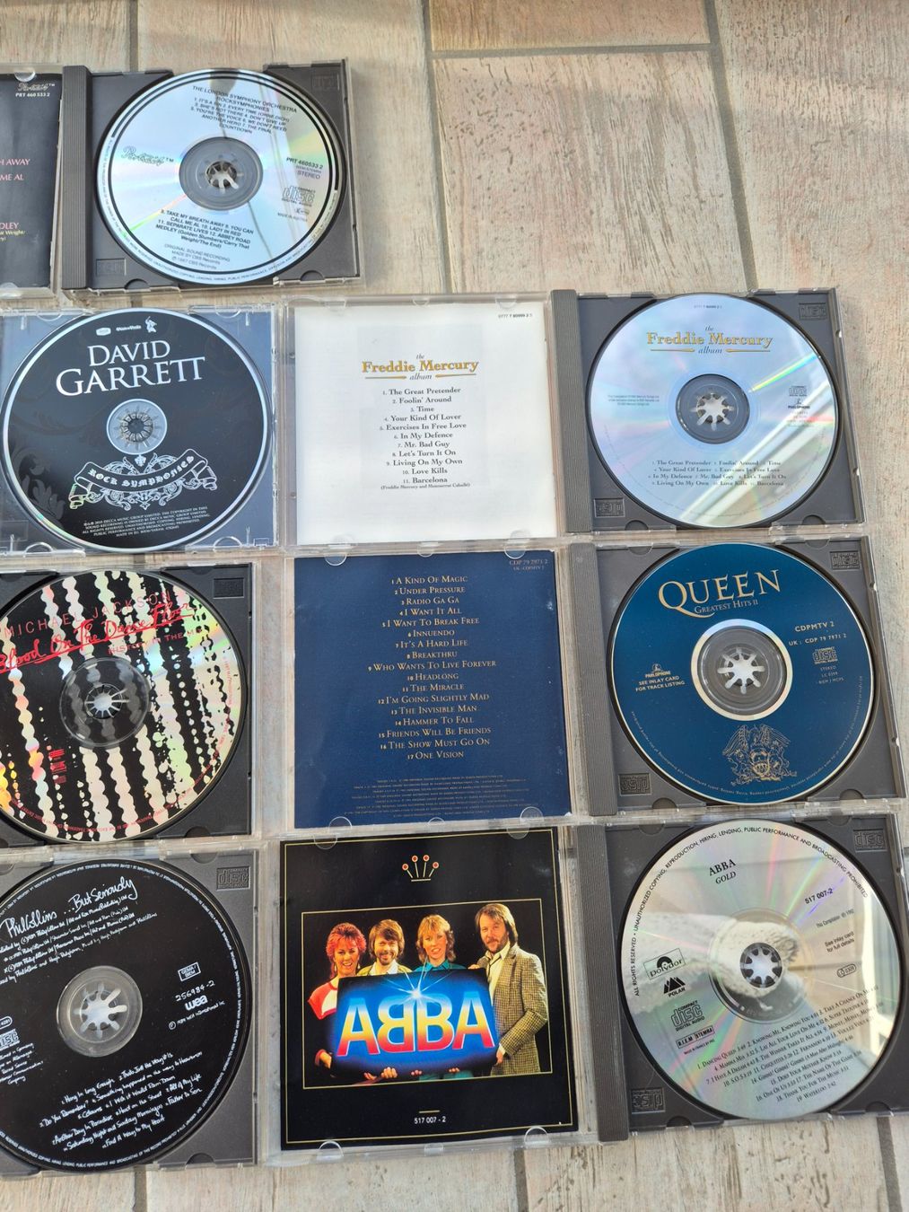 CD: CD Sammlung 10 Stück Pop Rock/ Michael Jackson, Queen, ABBA – Usato da Abtwil SG venduto da Delfine5