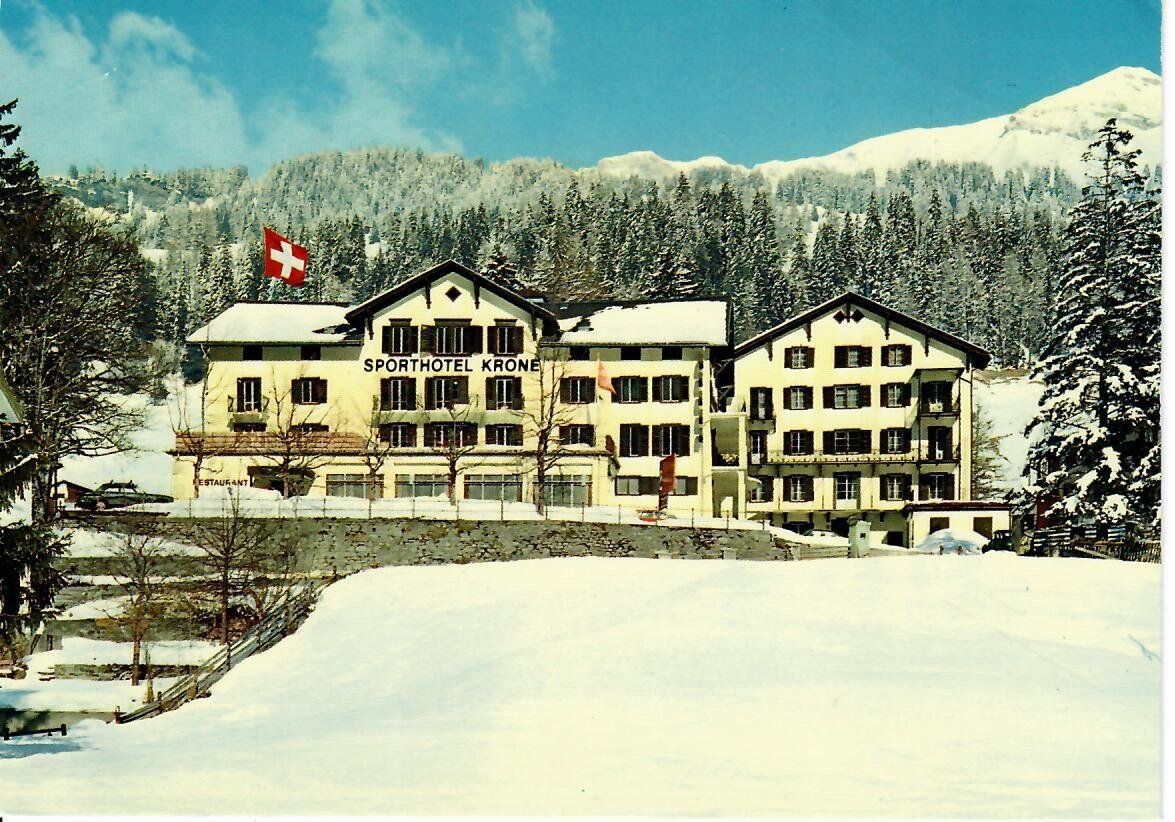 Cartoline postali: Churwalden - Sporthotel Krone – Usato da Hochdorf venduto da Ziegel-16