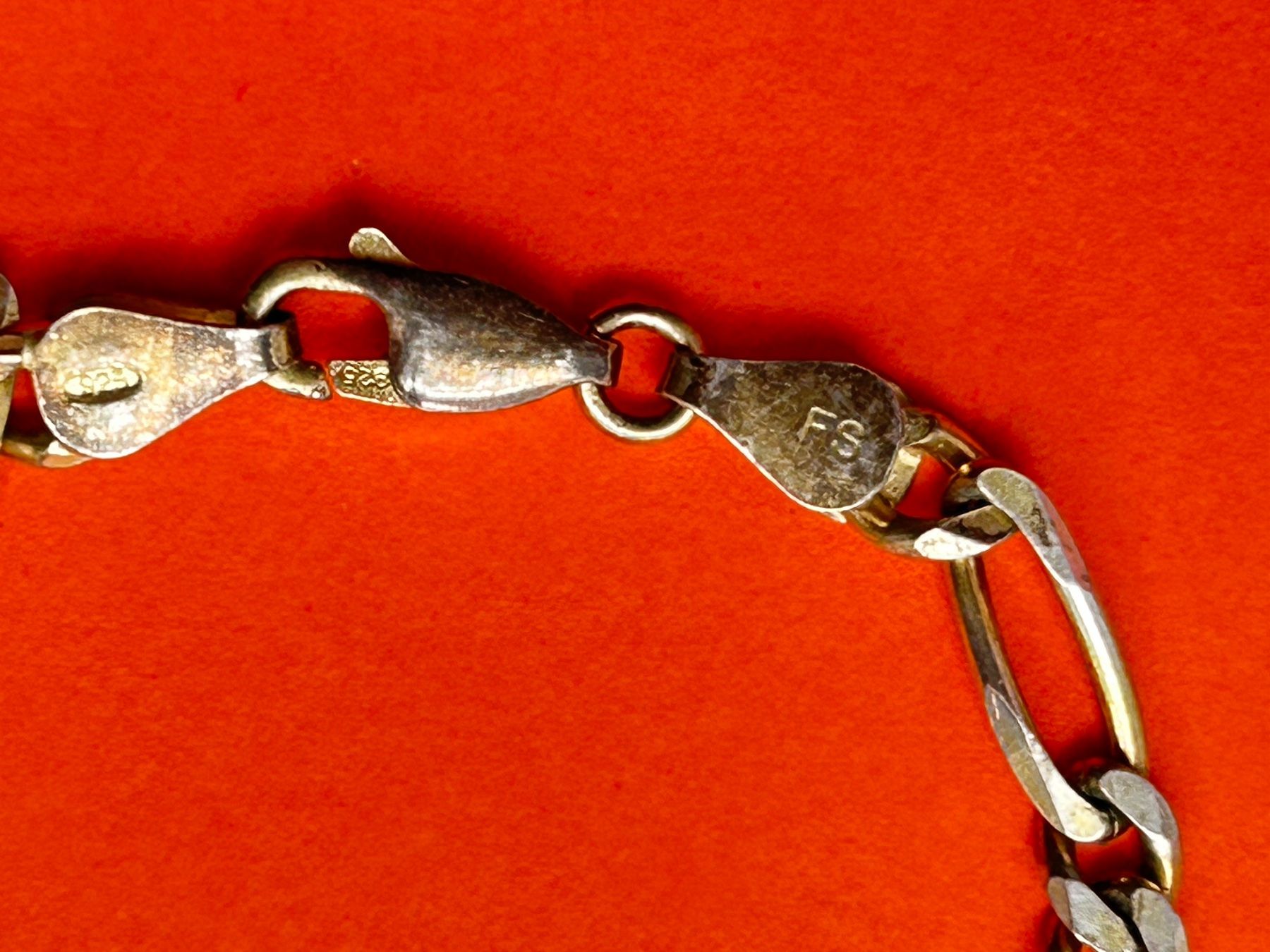 Armbänder & -reifen: Silber Armband Figarokette (20cm) – Gebraucht aus Laufen von Bellebellezza 2