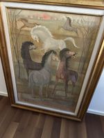 Quadro “Cavalli al al pascolo” G. Dal Forno