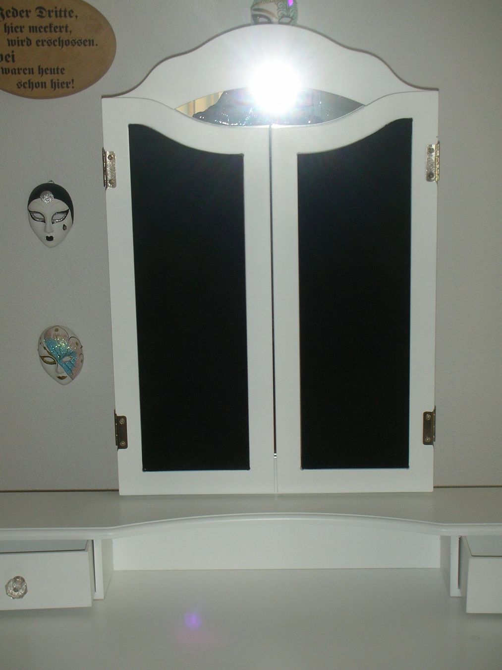 Tavoli da trucco: Edler Schmicktisch mit Hocker – Usato da Rheinfelden venduto da Javea4 5