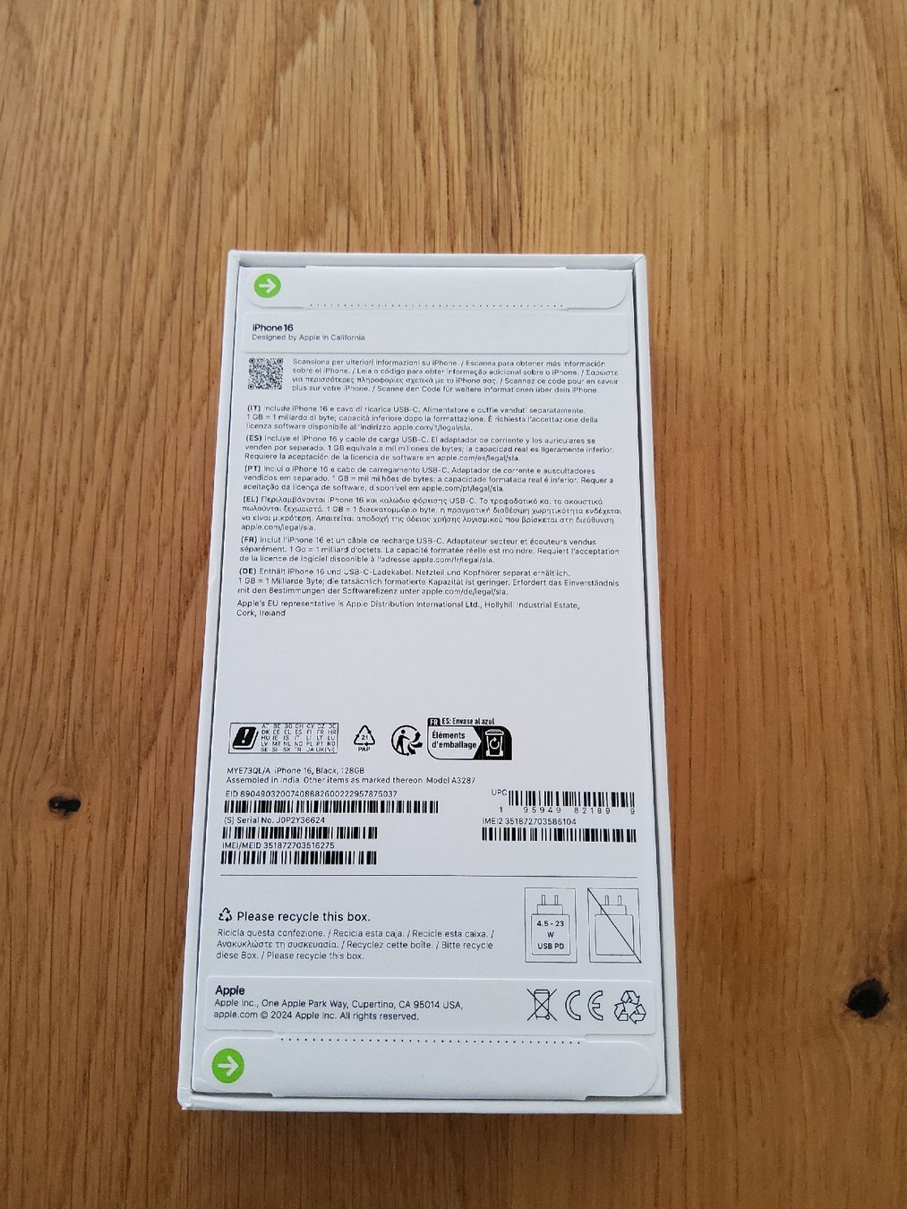 Apple Portables: iPhone 16 – Neuf avec emballage d'origine à Rothenthurm par ale_r9gg 1