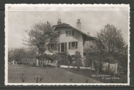 Carte P de 1943 ( St. Légier s/Vevey ,, La Clairière ,, )