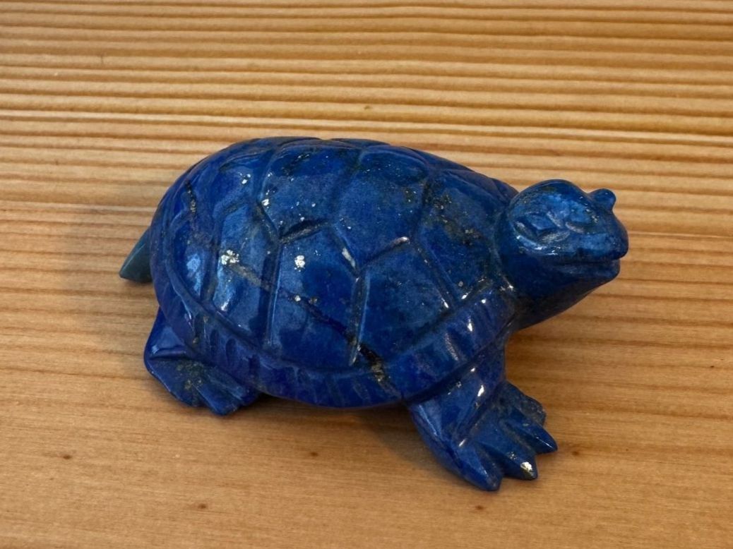 Pietre preziose: Lapislazuli, zwei Schildkröten – Nuovo (secondo la descrizione) da Zürich venduto da Tarafo5 3