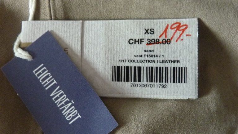 Nile Gilets & Westen: Nile Leder Weste Gr. XS – Neu und originalverpackt aus Melchnau von BarbaraD01 1