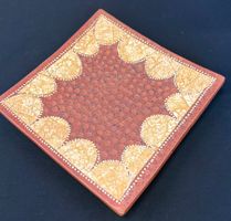 Handbemalte vintage /Deko-Platte