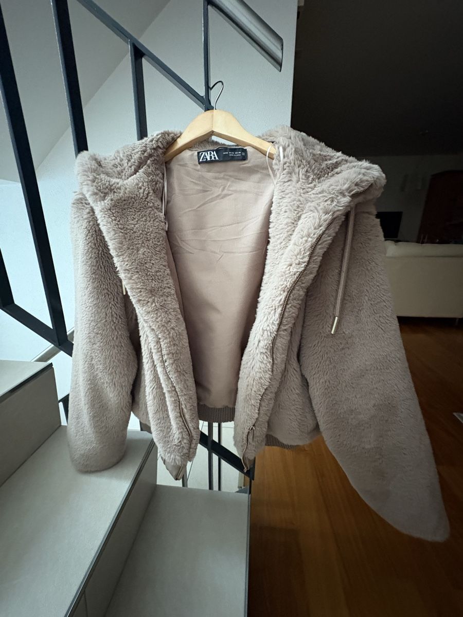 Zara Giacche: Zara Plüsch Jacke – Nuovo (secondo la descrizione) da Zürich venduto da annalinda1998 1