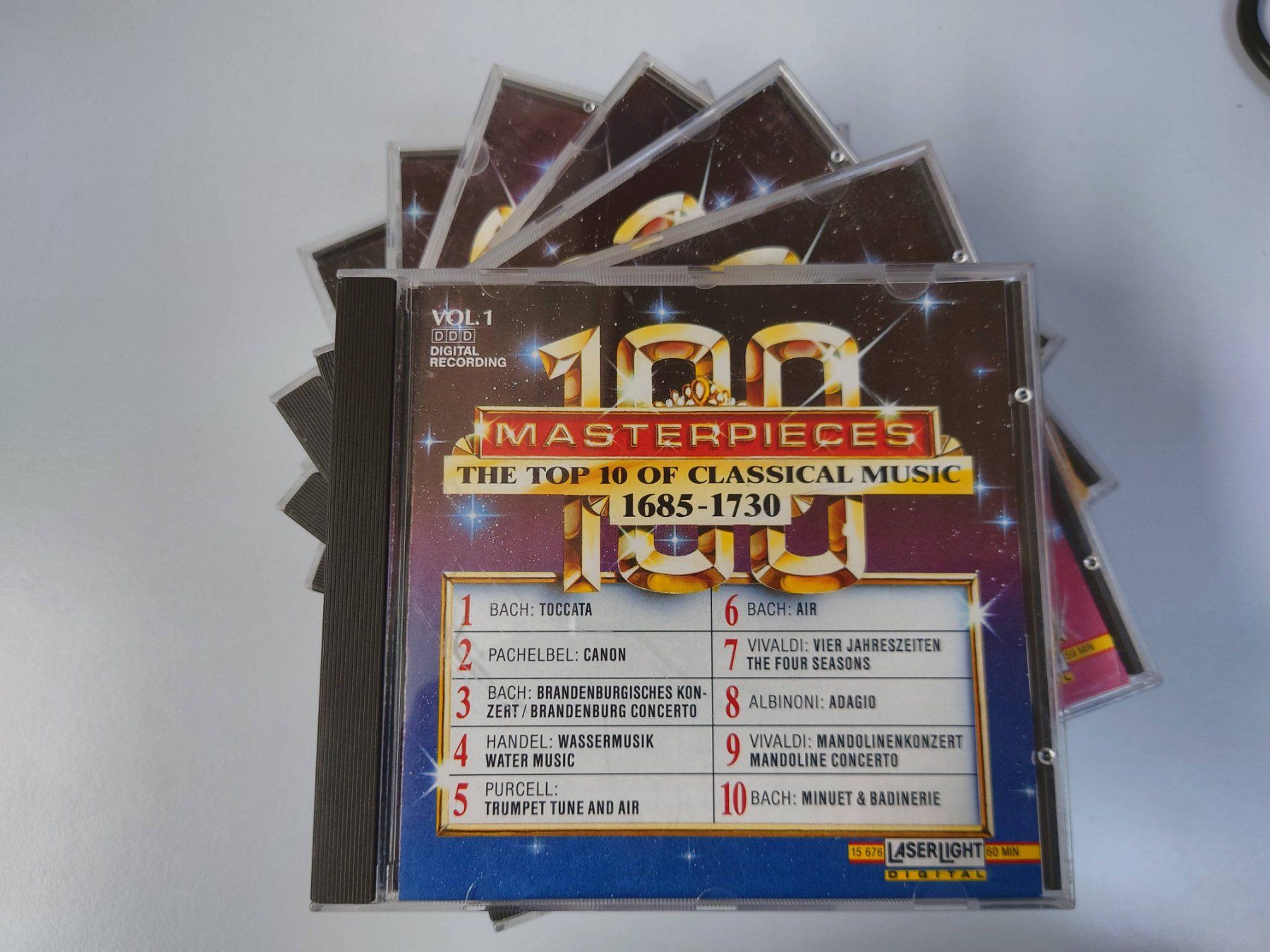 CD: 100 Meisterwerke der Klassik, 10 CDs – Usato da Fürigen venduto da stadlepa