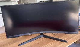 Samsung Curved Monitor C34G55TWWP sehr guter Zustand