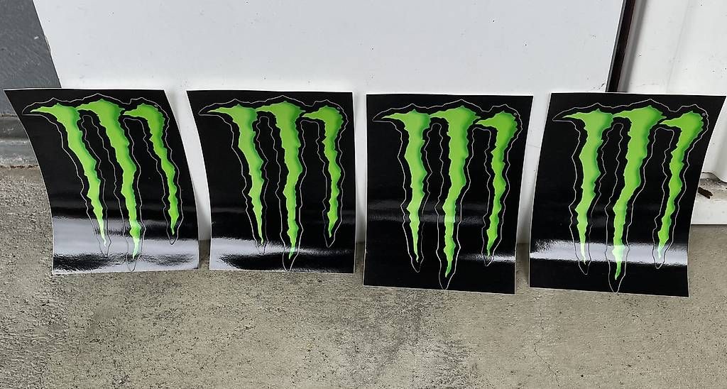 Sticker: Monster Energy Sticker – Nuovo (secondo la descrizione) da Biberstein venduto da rwu_nw9r