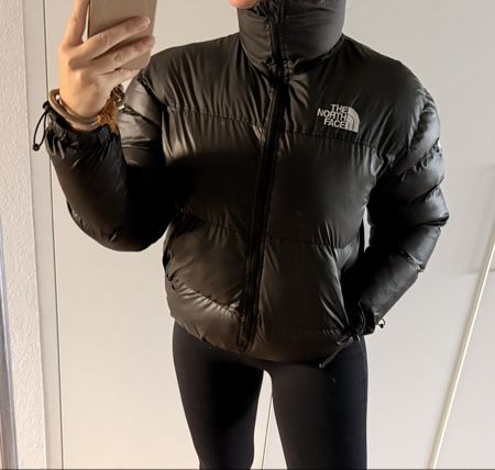 Winterjacke The North Face 700 Nuptse short Jacke Gr S 