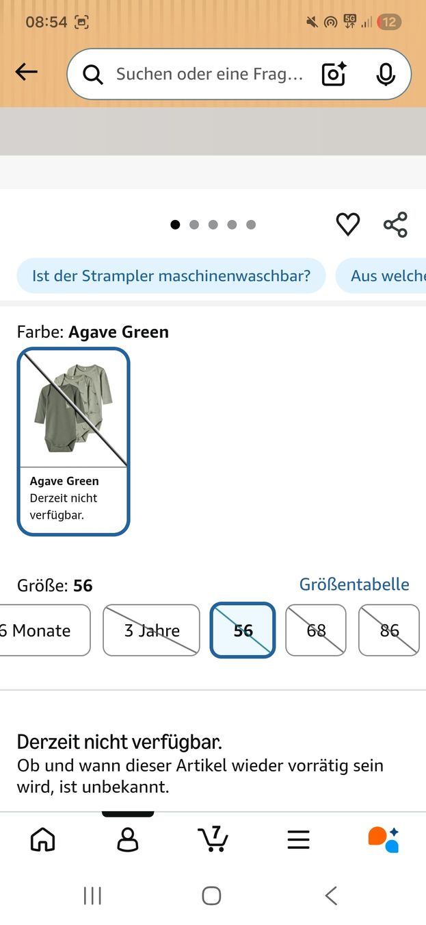 Name It Lotti & Set di vestiti: Baby Body Strampler / grosse 56 – Nuovo (secondo la descrizione) da Basel venduto da mar_wr92 2