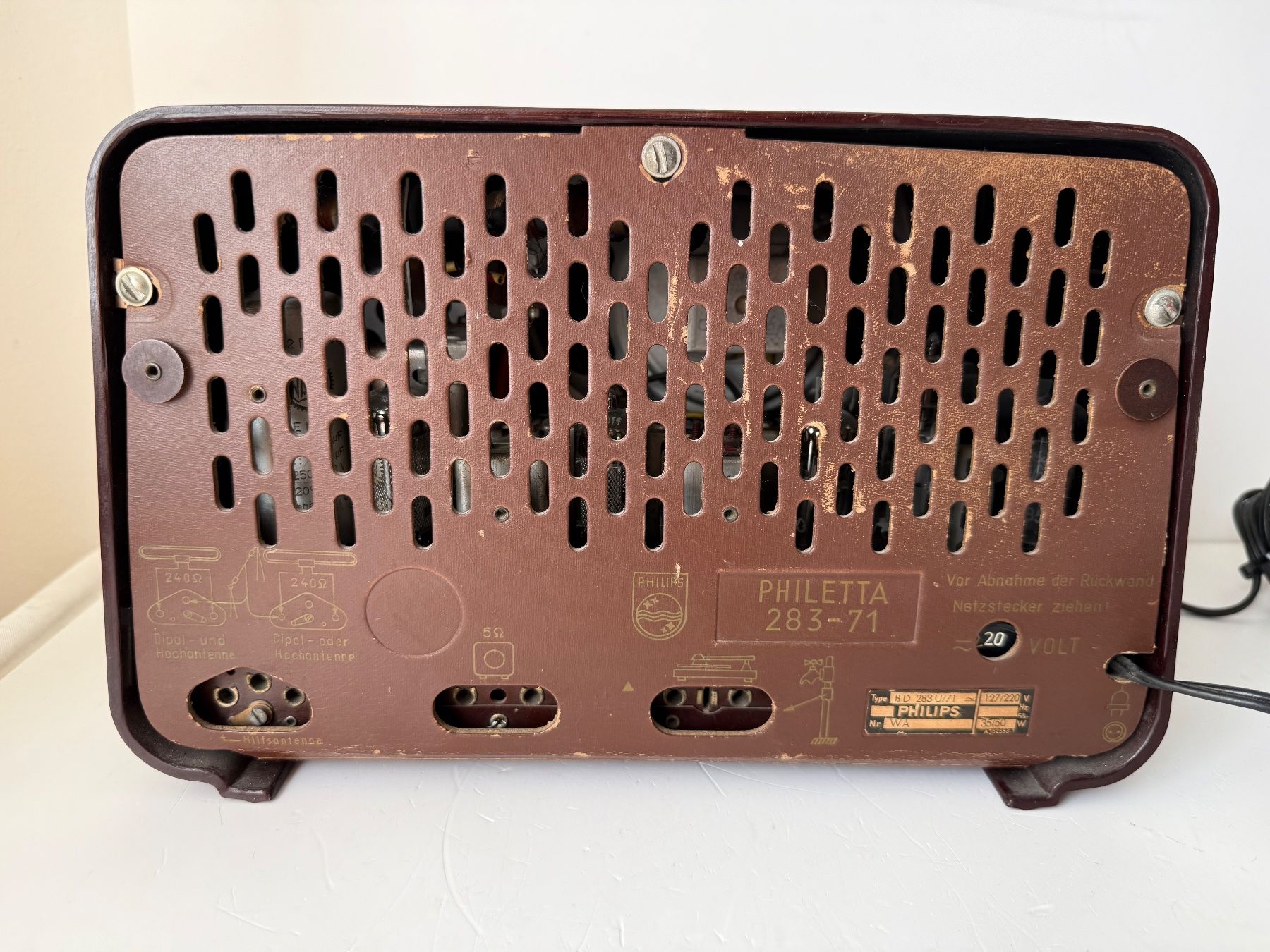 Radios: Altes Philips Philetta Röhrenradio – Gebraucht aus Zwingen von moje1 3