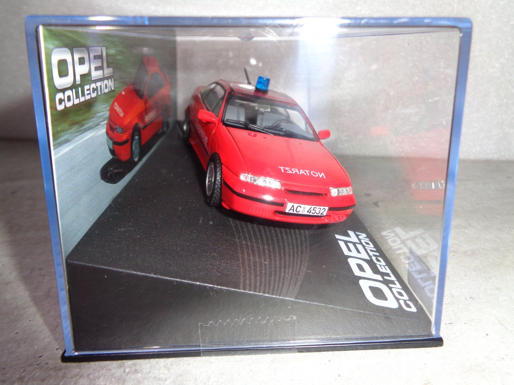 Opel Modellini d'auto: Altaya 1:43 Opel Calibra Pompier – Usato da Reconvilier venduto da rallycar 2