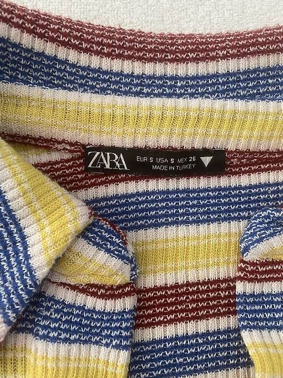 Zara Top: Zara Top Shirt Bluse Hemd Gr S – Usato da Grenchen venduto da Tirana 1