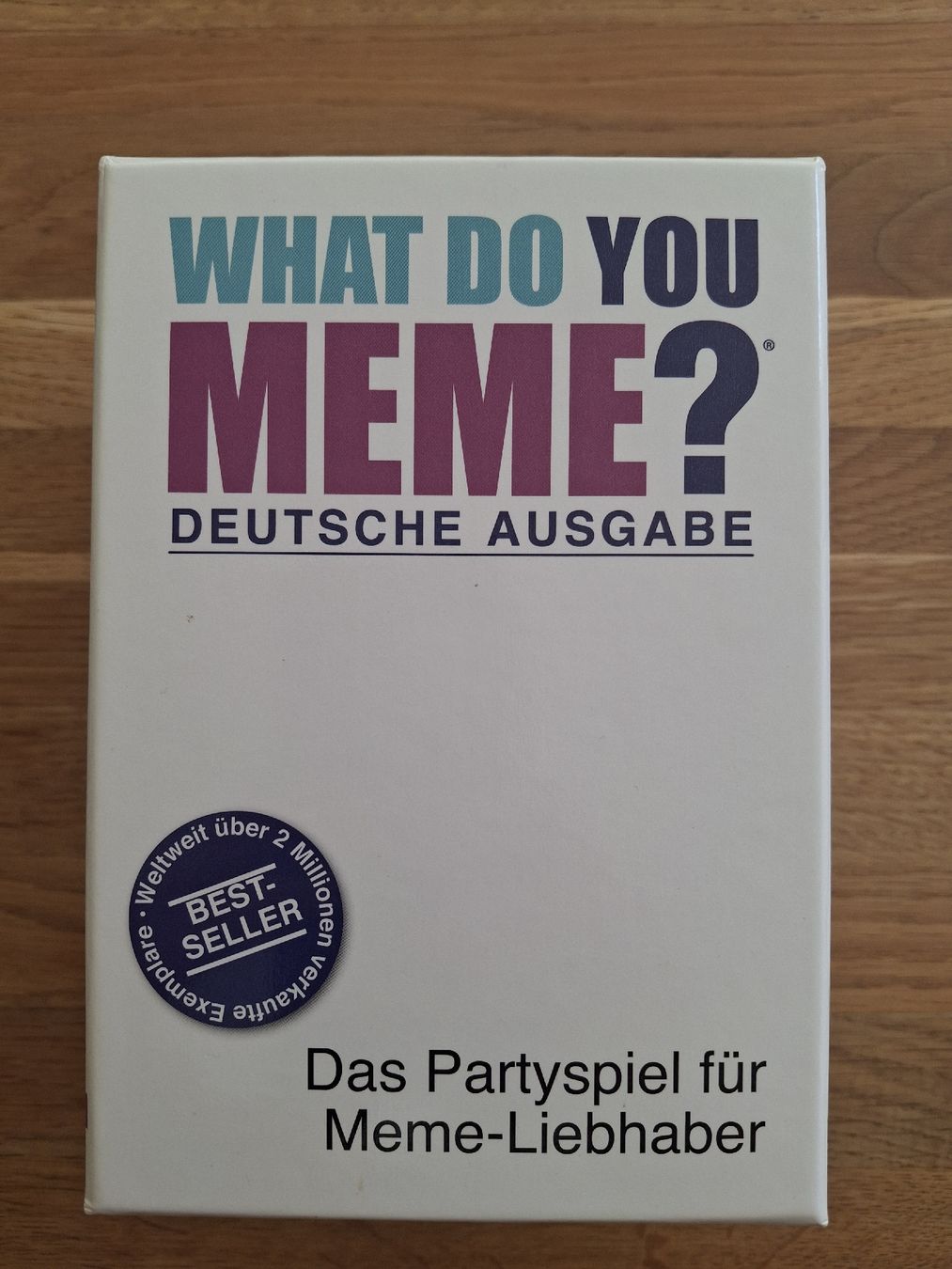 Giochi: Partyspiel WHAT DO YOU MEME?  – Usato da Zürich venduto da Vordermannd86