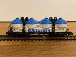 Minitrix 3518 Güterwagen Feinschüttgut „Südzucker“