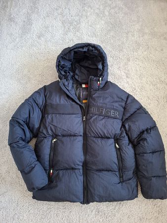 Doudoune Tommy Hilfiger The New York Puffer bleu marine L