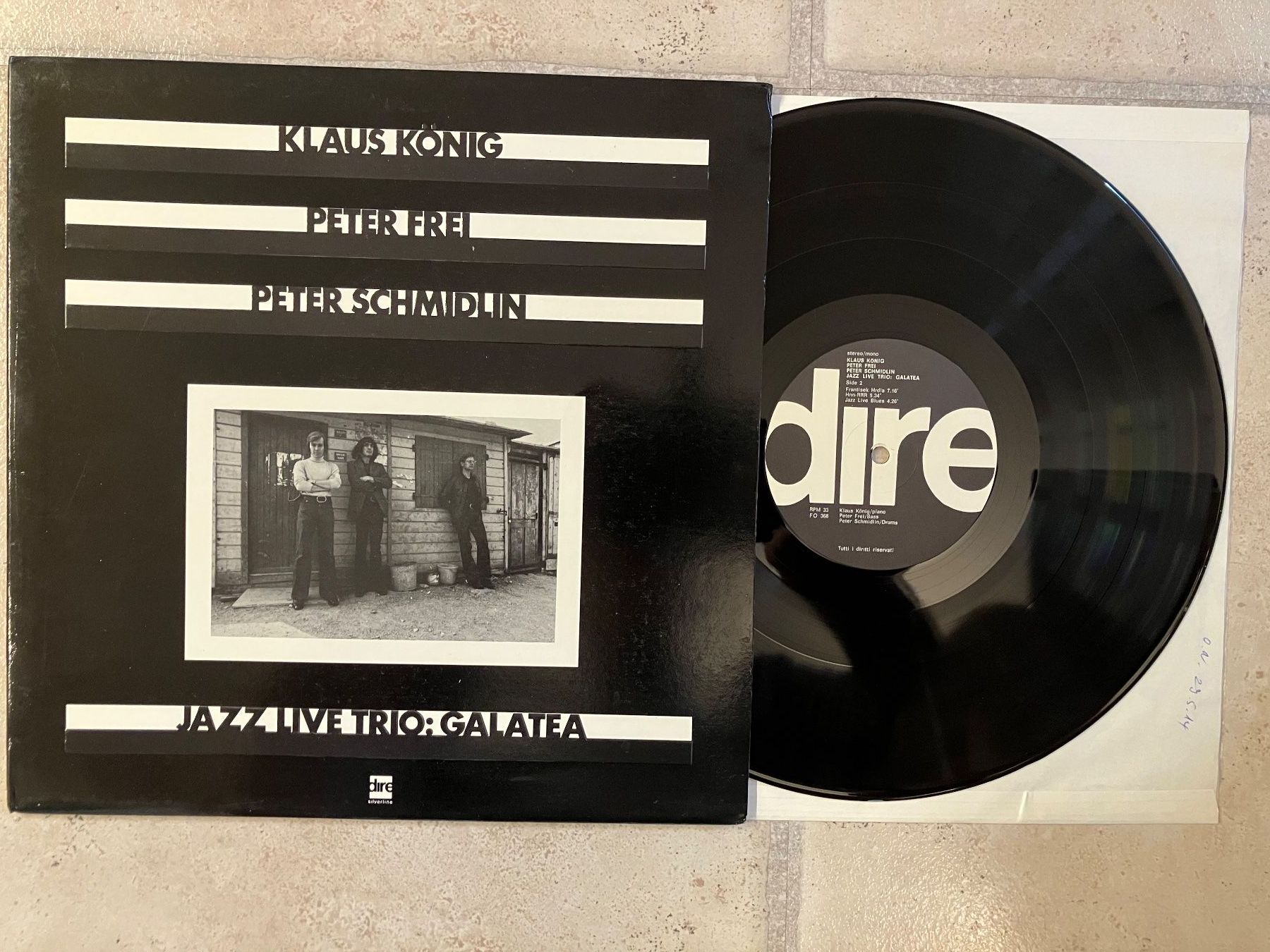 Dischi in vinile: Jazz Live Trio: Galatea, LP Jazz – Usato da Widen venduto da DexterGordon