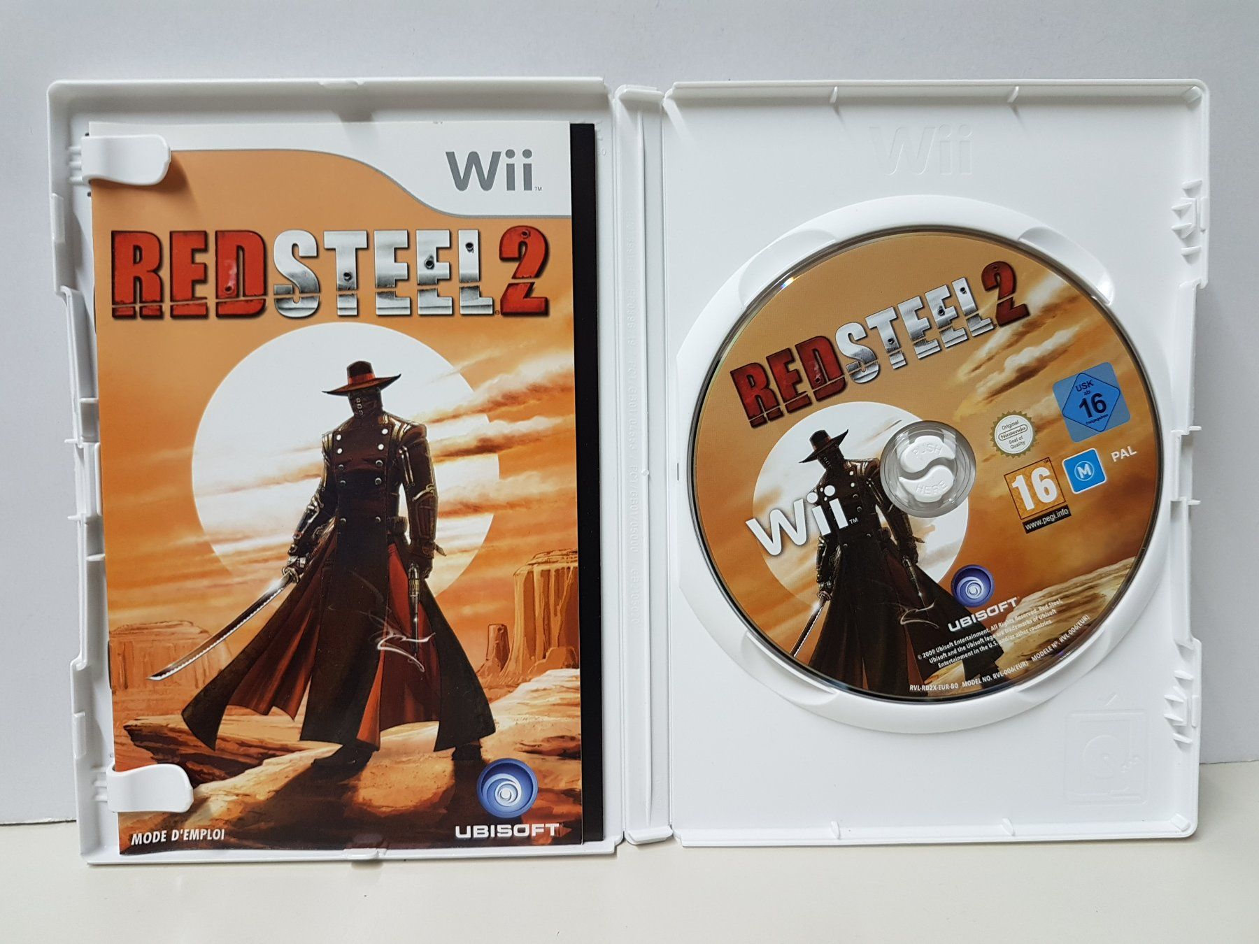 Nintendo Spiele: Red Steel 2 mit Kaltblütiger  Wii – Gebraucht aus Schüpfheim von Games_Spielkonsolen 1