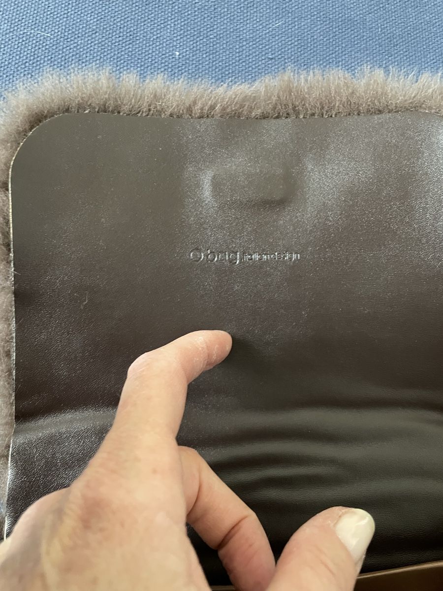 Obag Taschen für Damen: O bag Handtasche Mini Braun mit Fell - Winter Accessoire – Gebraucht aus Bergdietikon von parfume 3