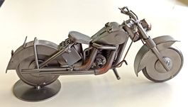 Motorrad Modell aus Metall Dekoobjekt ungebraucht