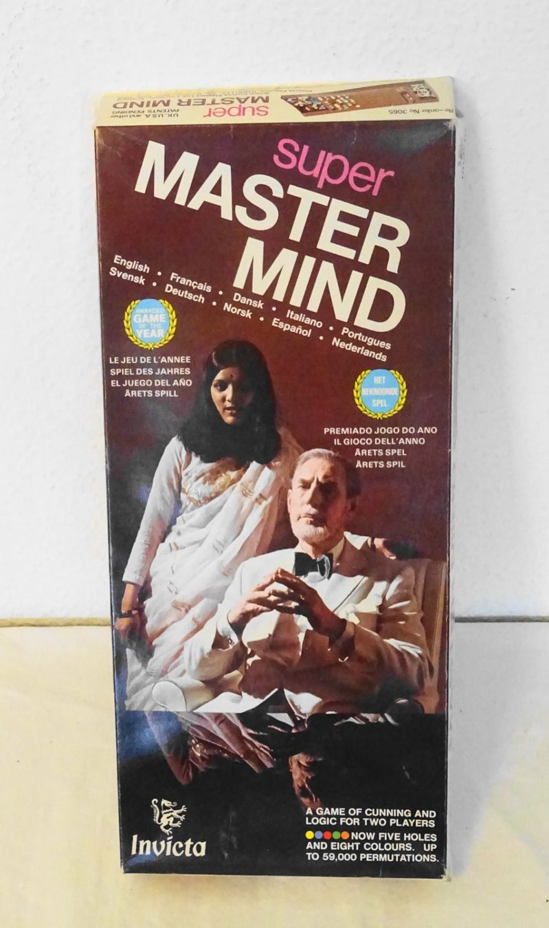 Invicta Giochi: Original Super Mastermind Spiel, Invicta 70er Jahre – Usato da Zürich venduto da Connie8 3