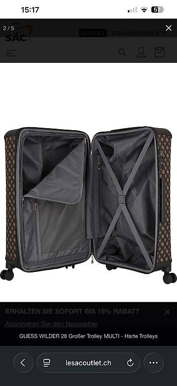 Reisekoffer: Guess Trolley, Hartschale – Gebraucht aus Hettlingen von mma_f6fc 1