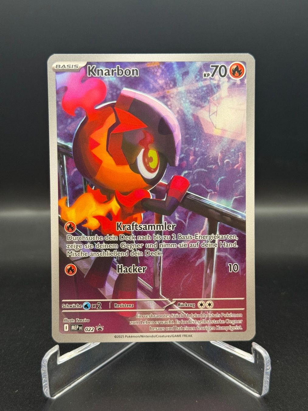 Pokémon Carte collezionabili: Knarbon (MEP 022) – Usato da Birmensdorf ZH venduto da SnorlaxMail