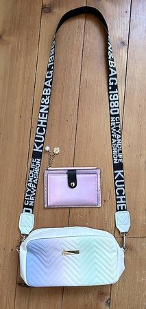 Tasche und Portemonnaie