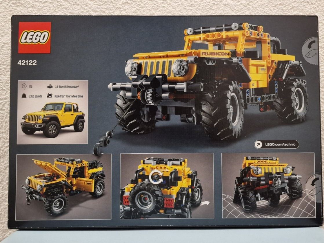 Lego Kit di costruzioni: Lego 42122 Technic Jeep Wrangler – Nuovo e nell'imballaggio originale da Echichens venduto da aegis0129 1