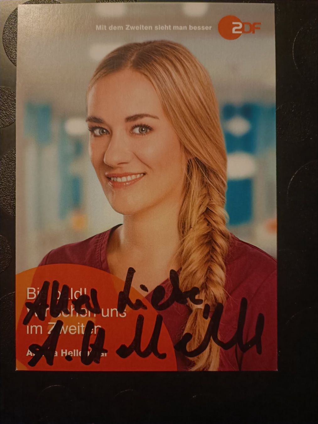 Autogramme: Annina Hellenthal - handsigniert – Gebraucht aus Menziken von Artographs