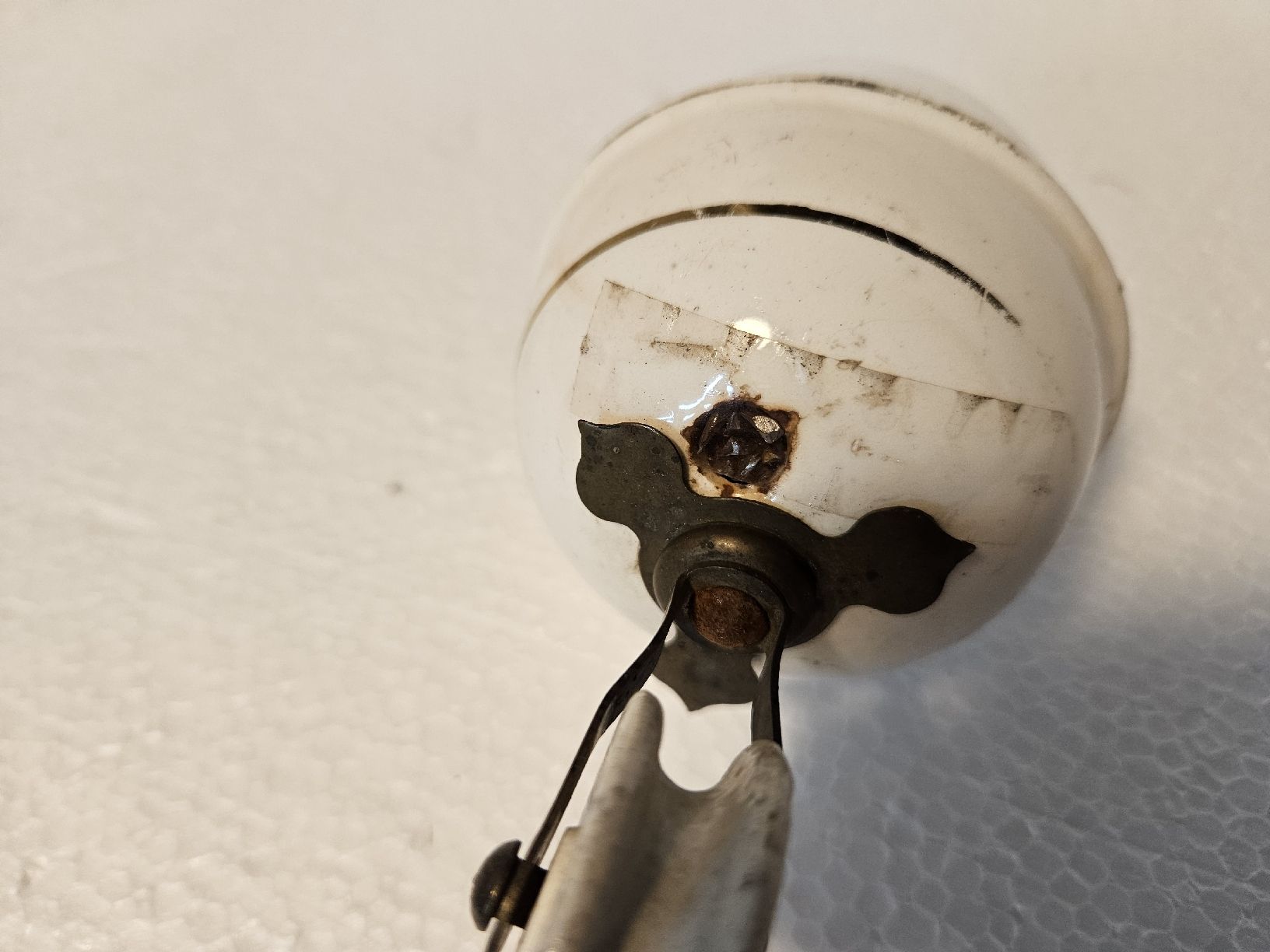 Lampade: Teil einer antiken Lampe – Usato da Haslen GL venduto da Sandra40 5