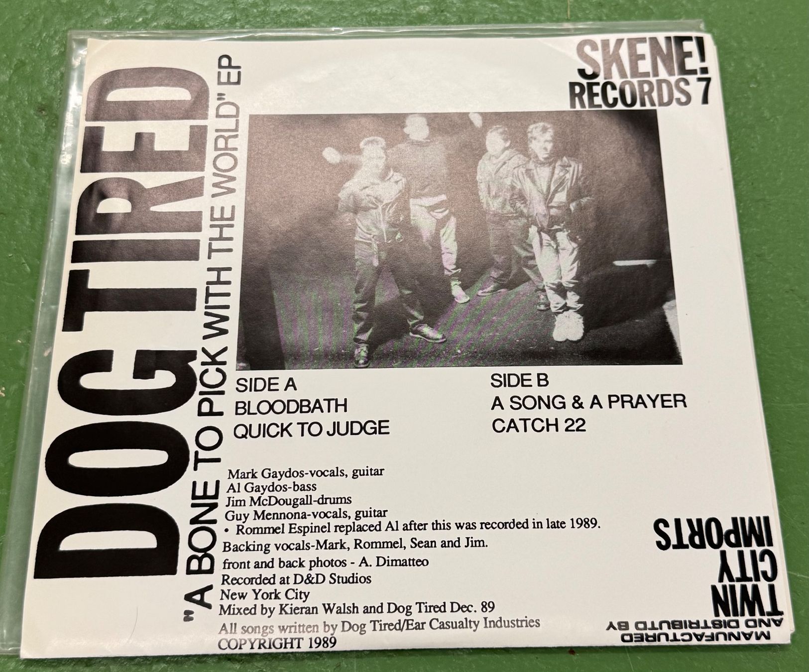 Dischi in vinile: Dog Tired: A Bone To Pick With The World – Usato da Basel venduto da Ostschweiz06 4