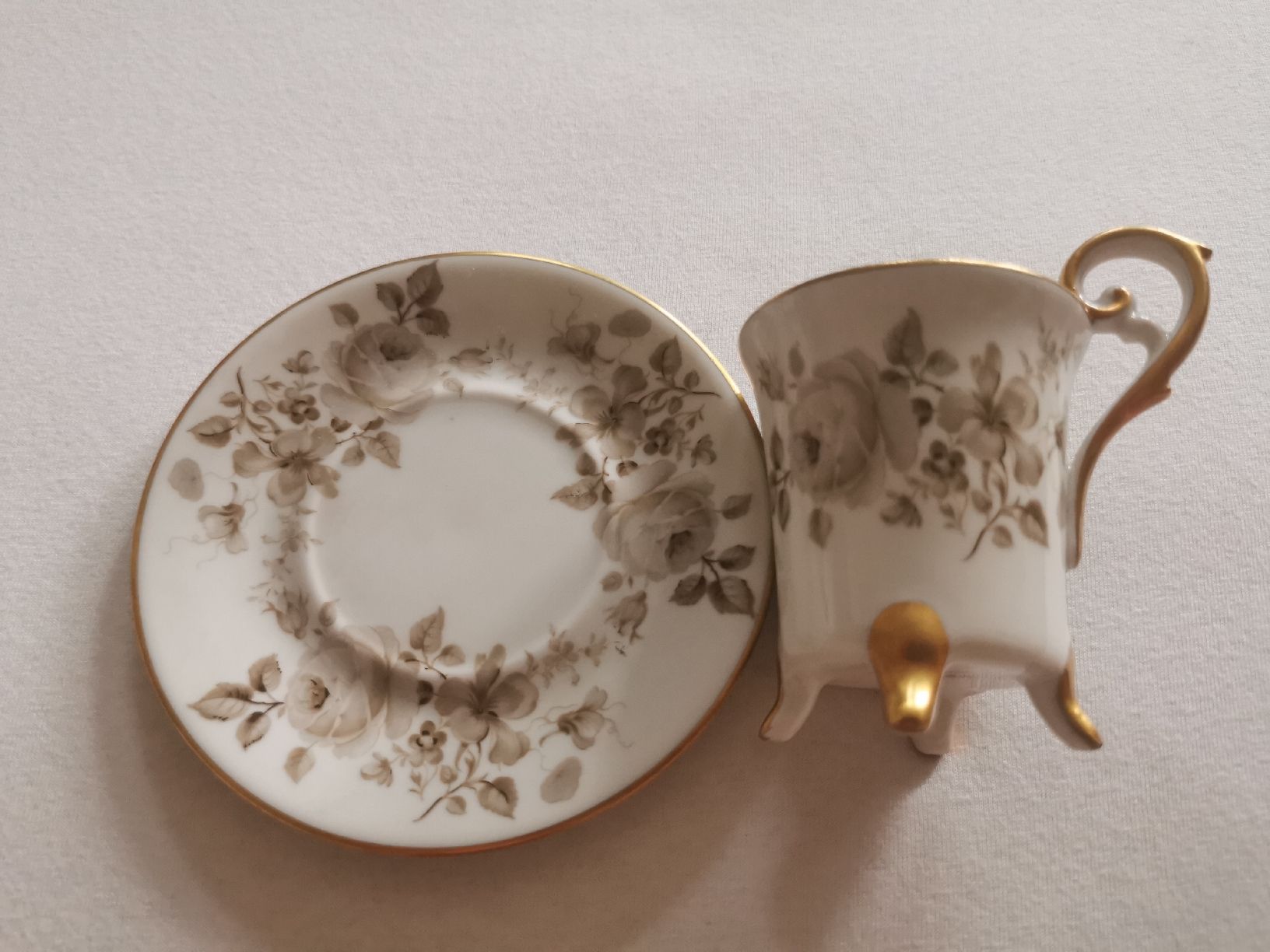Tassen: Kaffe Tasse mit Unterteller  – Neu (gemäss Beschreibung) aus Schlieren von vlalif 1