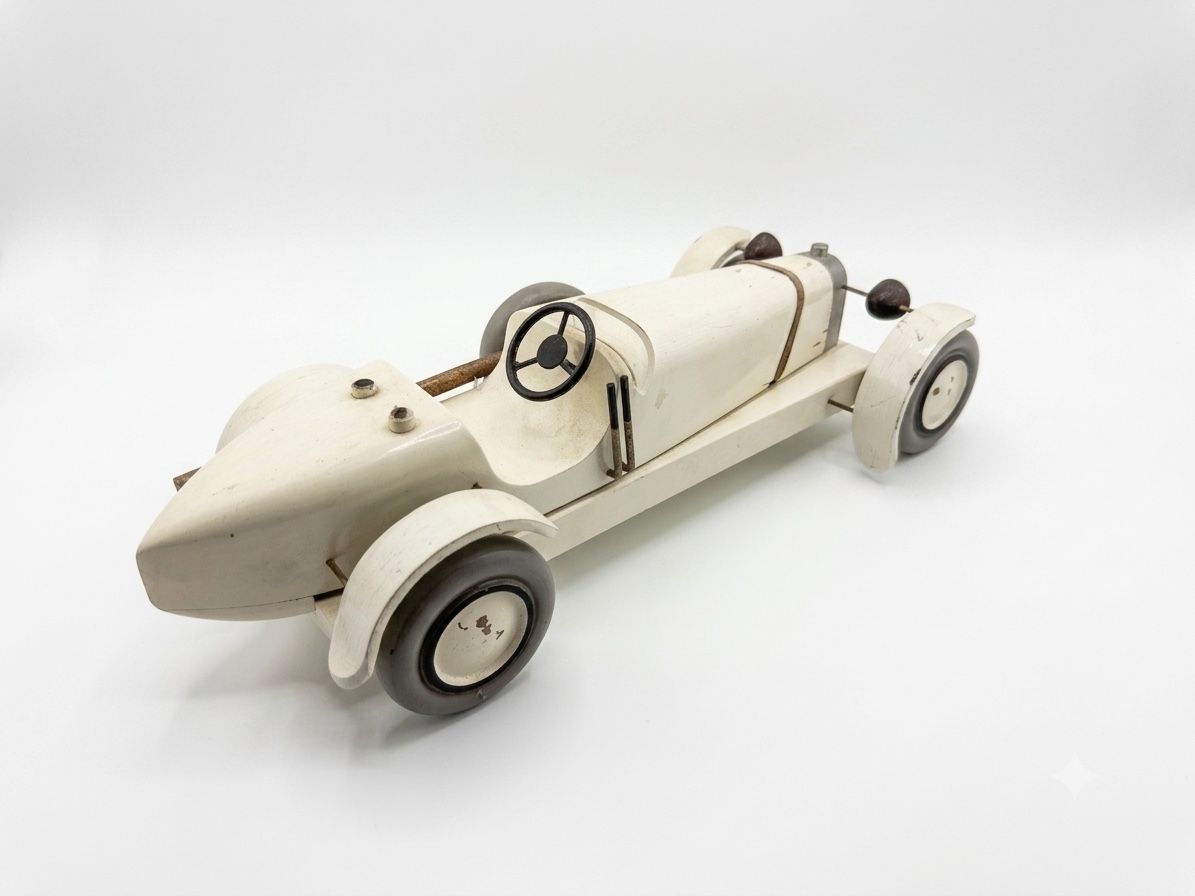 Bugatti Voitures modèles: Aroutcheff Vilac Bugatti Type 59 1934 Holzmodell – D'occasion à Zürich par Geniuss 3