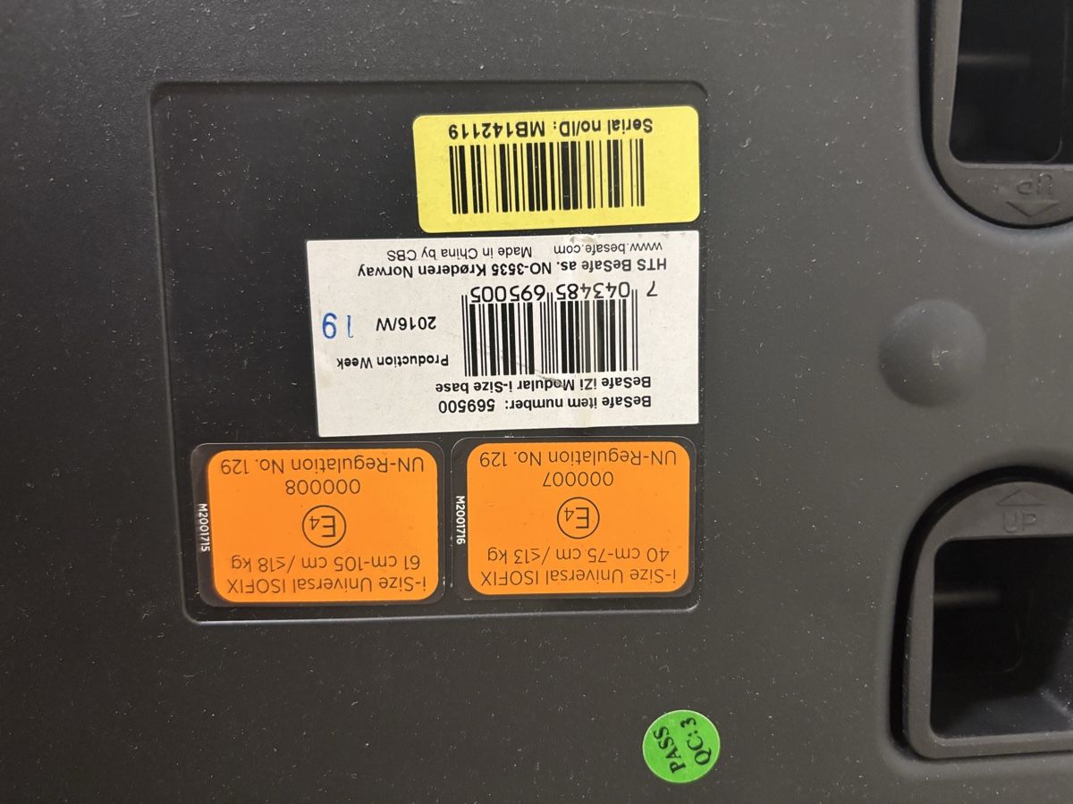 Fixations: BeSafe Isofix Basis – D'occasion à Emmenbrücke par inf_978d 3