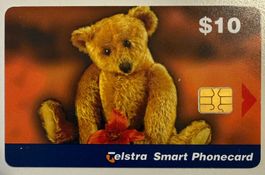 Telefonkarte Telstra Smart Phonecard Teddy Bear Australia