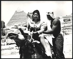Fotografie Boxer Muhammad Ali oben ohne 