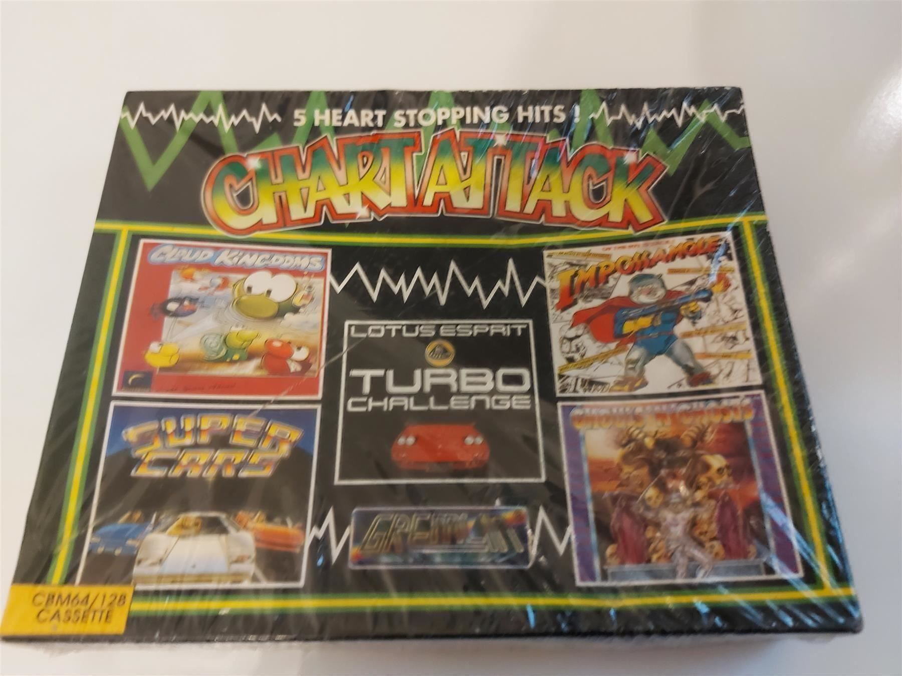 PC: Chart Attack CBM 64 / 128 Commodore C64 – Usato da Aarau venduto da Kaesekuchen2000