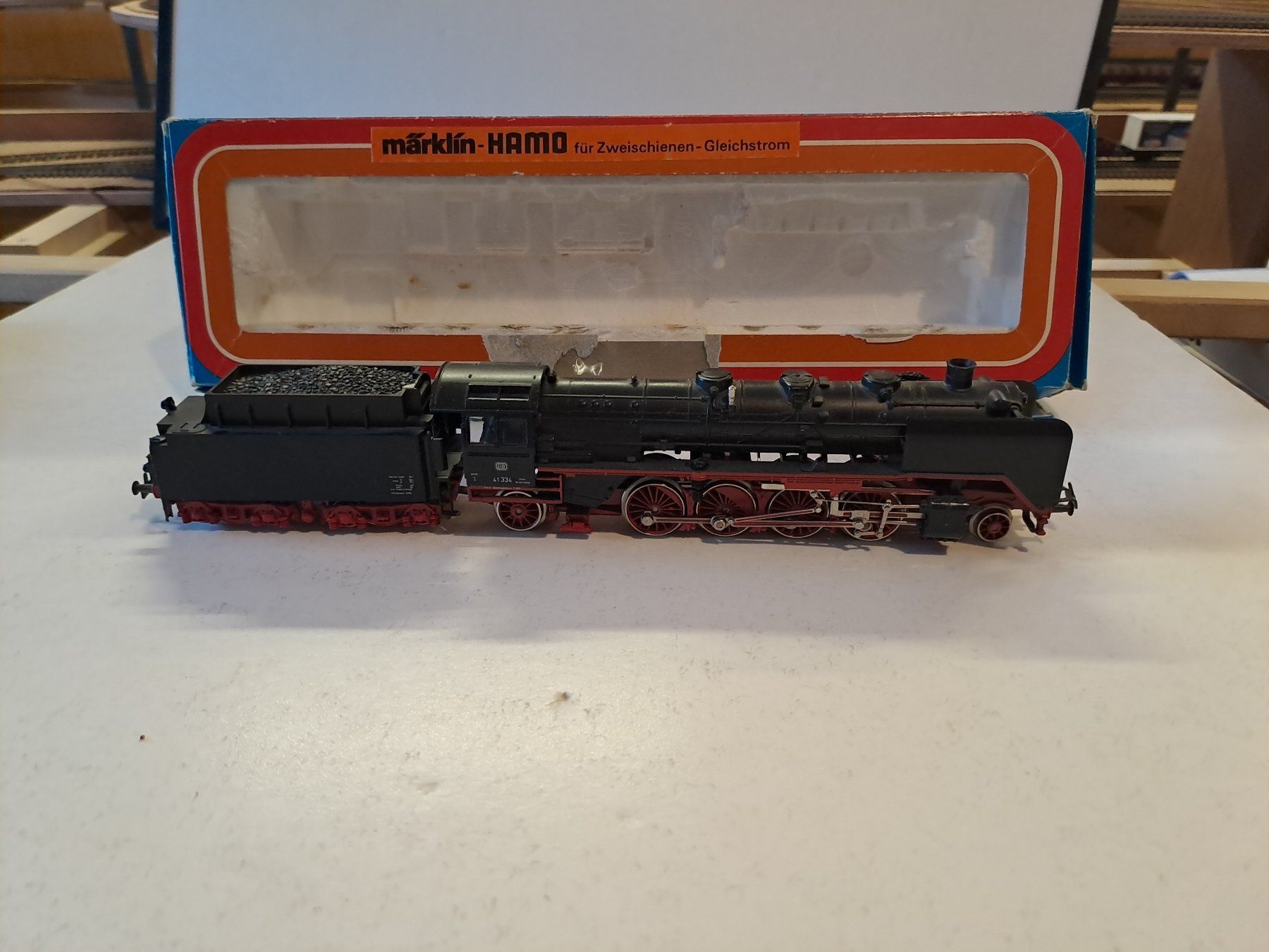 Märklin Modellini di ferrovie: Dampflok 41er (HAMO) – Usato da Lenk im Simmental venduto da Beatus01 1